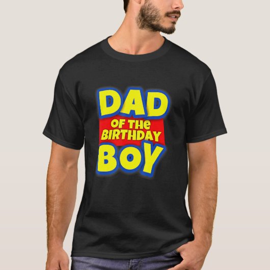 Mannen vader van de Speelgoed-jongen T-shirt (Voorkant)
