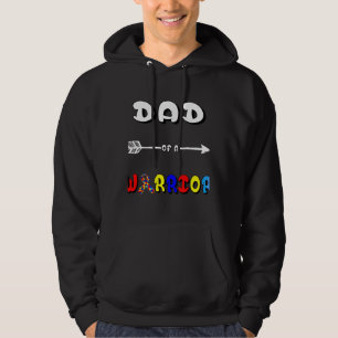Mannen vader van een aankomende autistische bewust hoodie