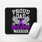 Mannen vader van een Epilepsy Warrior Epilepsy Awa Muismat (Met muis)