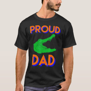 Mannen vader van een gator-uniek idee voor vaders t-shirt