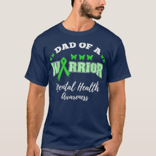 Mannen vader van een geestesziekte van Warrior 318 T-shirt