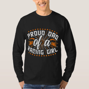 Mannen vader van een racistisch meisje dat ik auto t-shirt