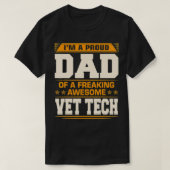 Mannen vader van Geweldige Vet Tech Vaderdag Gi T-shirt (Design voorkant)