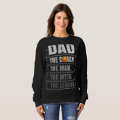 Mannen vader van het Man van de lak... Trui (Voorkant volledig)