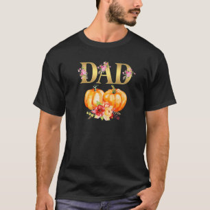 Mannen vader van Little Pumpkin, eerste verjaardag T-shirt