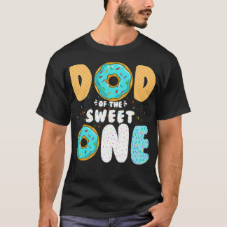 Mannen vader van Sweet One eerste verjaardag grapp T-shirt