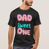 Mannen vader van The Sweet One eerste verjaardag T-shirt (Voorkant)