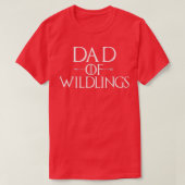 Mannen vader van Wildlings T-shirt (Design voorkant)