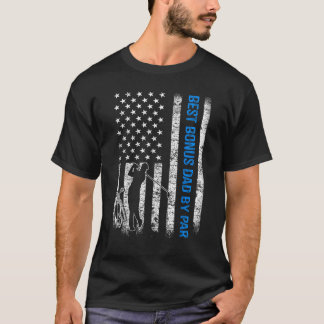 Mannen Vaderdag Beste Bonus Papa Door Par Golfer P T-shirt