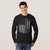 Mannen Vaderdag Beste Grootvader ooit Amerikaans T-shirt (Voorkant volledig)