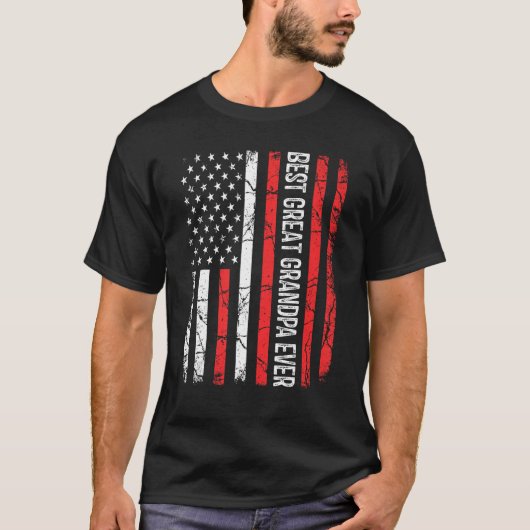 Mannen Vaderdag Beste Grote Opa ooit met ons T-shirt (Voorkant)