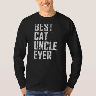 Mannen vaderdag Beste kat Oom ooit  T-shirt