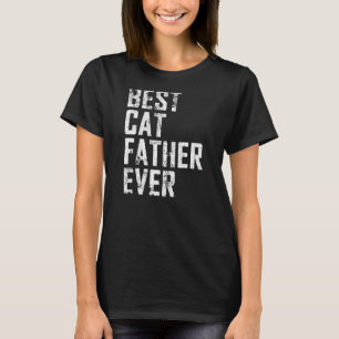 Mannen vaderdag Beste kat vader ooit  T-shirt
