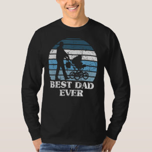 Mannen Vaderdag Beste pap ooit zonsondergang verov T-shirt