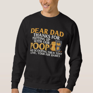 Mannen Vaderdag Beste pap Pet Dog Cat Puppy Trui