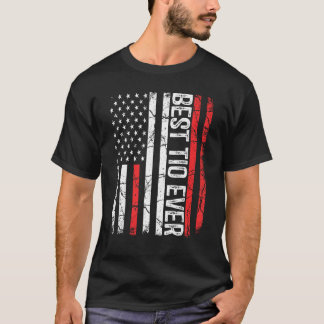 Mannen vaderdag beste Tio ooit met Amerikaanse F T-shirt