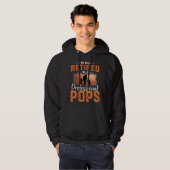 Mannen vaderdag Ik ben niet moe, ik ben profession Hoodie (Voorkant volledig)