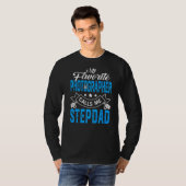 Mannen Vaderdag Mijn favoriete fotograaf roept M T-shirt (Voorkant volledig)