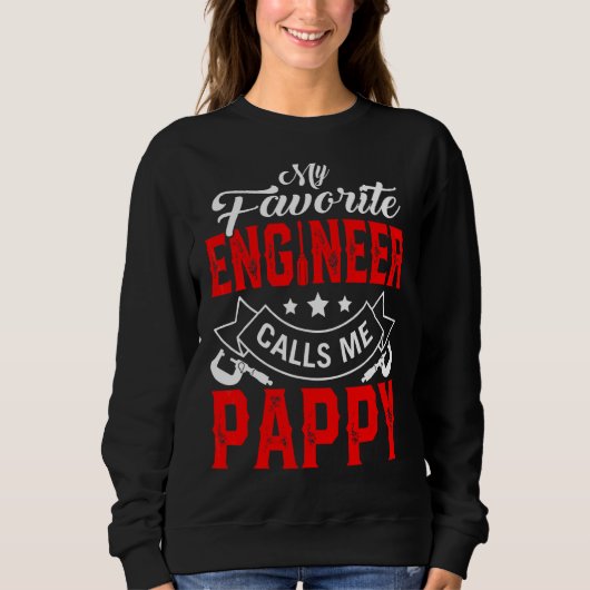 Mannen Vaderdag Mijn favoriete technicus belt me P Trui (Voorkant)