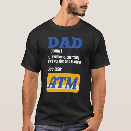 Mannen Vaderdag Papa Papa T-shirt (Voorkant)
