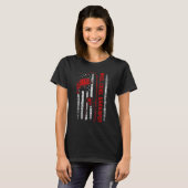 Mannen Vaderdag Super Coole Grootvader Vis Amerik T-shirt (Voorkant volledig)