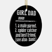 Mannen vaderdag T-shirt grappige definitie van mei Keramisch Ornament (Rechts)