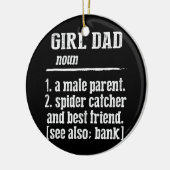 Mannen vaderdag T-shirt grappige definitie van mei Keramisch Ornament (Links)