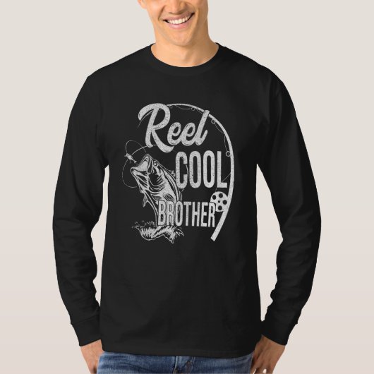 Mannen Vaderdag Vist roodontharder T-shirt (Voorkant)
