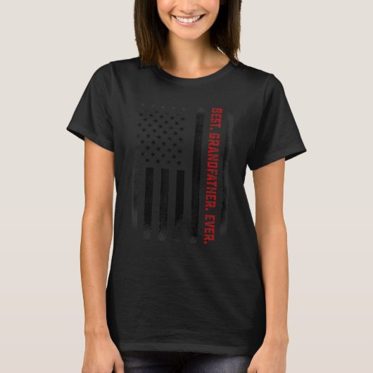 Mannen vaderdag voor Papa beste grootvader ooit T-shirt (Voorkant)