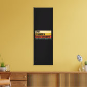 Mannen vaders dag cadeau van opa canvas afdruk (Insitu (Woonkamer))