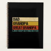 Mannen vaders dag cadeau van opa planner (Voorkant)