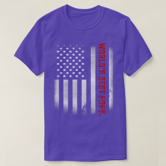 Mannen vaders Dag Gift T-shirt Beste Poppen van de (Design voorkant)