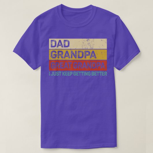 Mannen vaders Dag Gift van opa T-shirt (Design voorkant)
