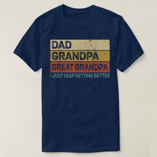 Mannen vaders Dag Gift van opa T-shirt (Design voorkant)