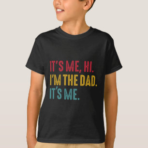 Mannen vaders dag, ik ben de vader en ik t-shirt