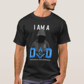 Mannen vaders Dag Masonic Dad Freemason Oath No Ex T-shirt (Voorkant)
