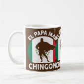 Mannen vaders Dag Mexicaans Papa geeft daughter El Koffiemok (Links)