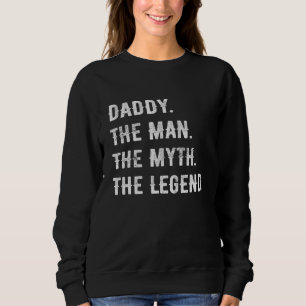 Mannen vaders dag papa Het Man Myth Legend Vintage Trui
