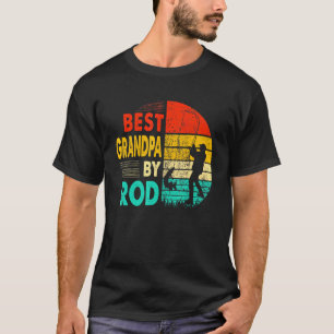 Mannen vaders dag visserij beste opa door roodviss t-shirt