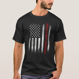 Mannen vaders Dag Wereld beste opa ooit ons T-shirt