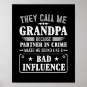 Mannen vaders dagen noemen ze me opa omdat poster (Voorkant)