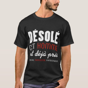Mannen Valentijnsdag CadeauHumor Helaas is dit Man T-shirt