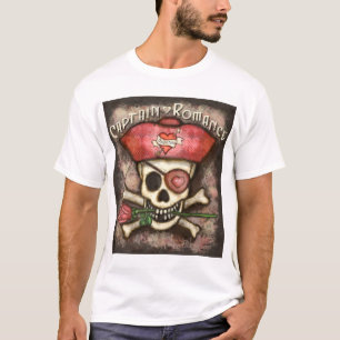 Mannen Valentijnsdag Pirate T-Shirt