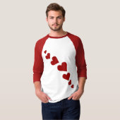 Mannen Valentijnse Shirt Valentijn Love Jersey Shi (Voorkant volledig)