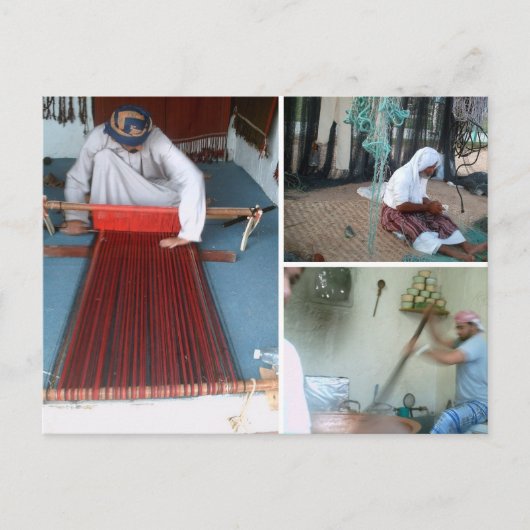 Mannen van Arabië Briefkaart (Voorkant)