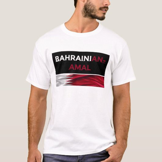 Mannen van Bahrains en Amal T-shirt (Voorkant)