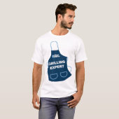 Mannen van Blue Rhino "Grilling Expert" T-shirt (Voorkant volledig)