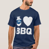 Mannen van Blue Rhino "I Heat BBQ" T-shirt (Voorkant)