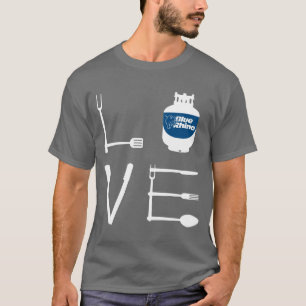 Mannen van Blue Rhino "Love Utensils" T-shirt