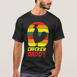 Mannen van Boerderijen van kippen Papaver T-shirt